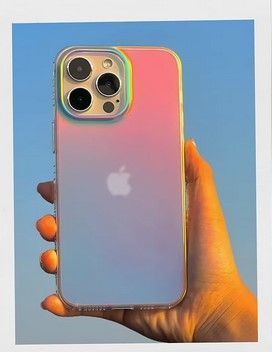 Carcasa iPhone 15 Pro Funda Tpu Transparente Colores Aurora-2