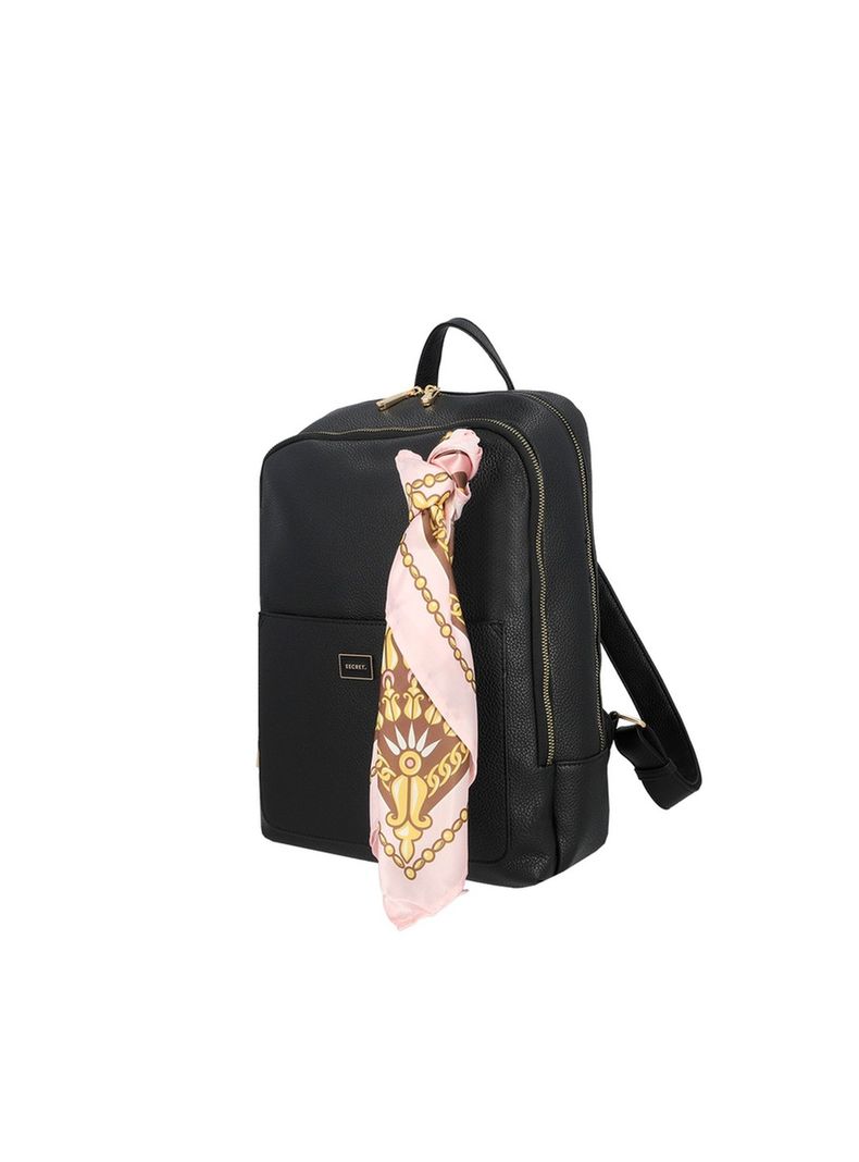 Mochila Notebook Secret Riga FW25 Negro 14"-1