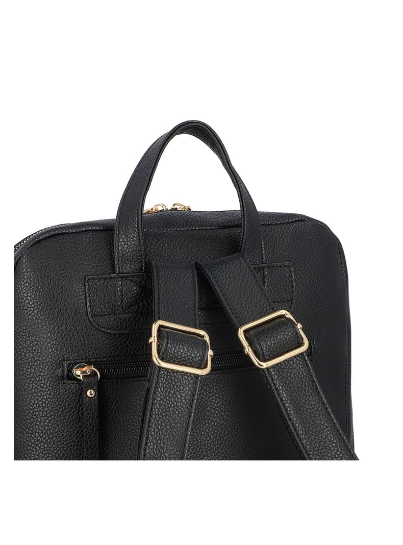 Mochila Notebook Secret Riga FW25 Negro 14"-4