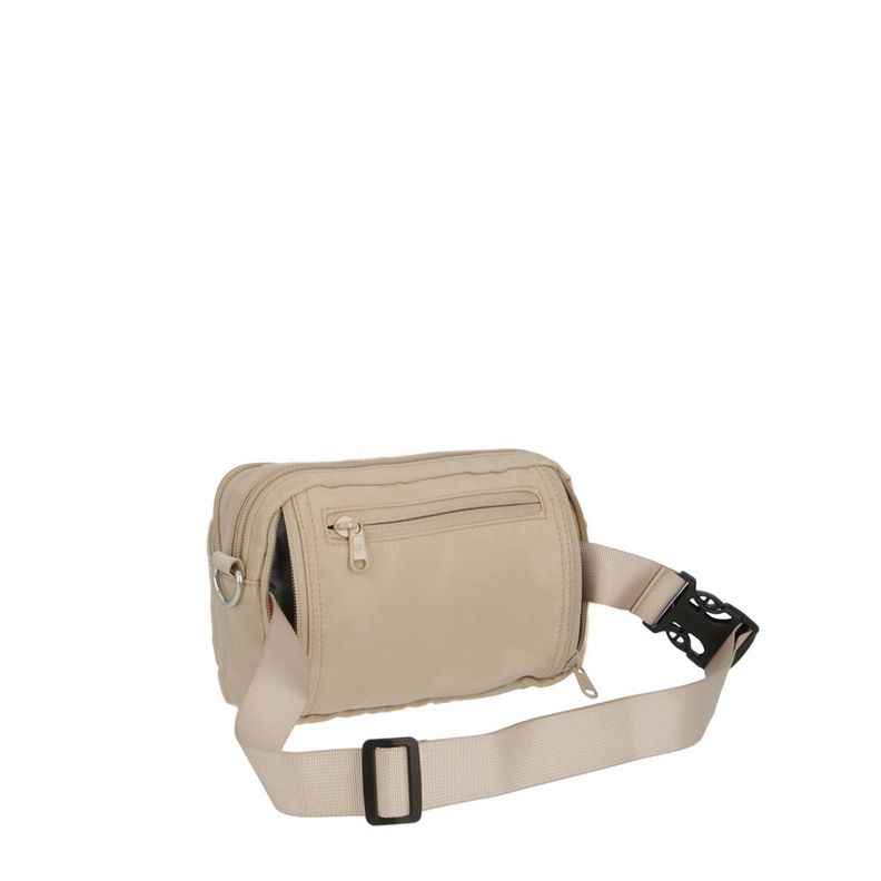 Cartera Bandolera Weekend Beige Pequeña-5