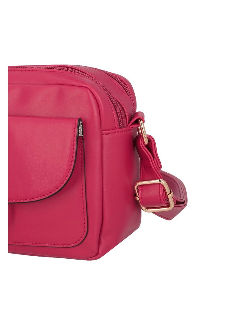 Bandolera Secret Mantua FW25 S Fucsia-4