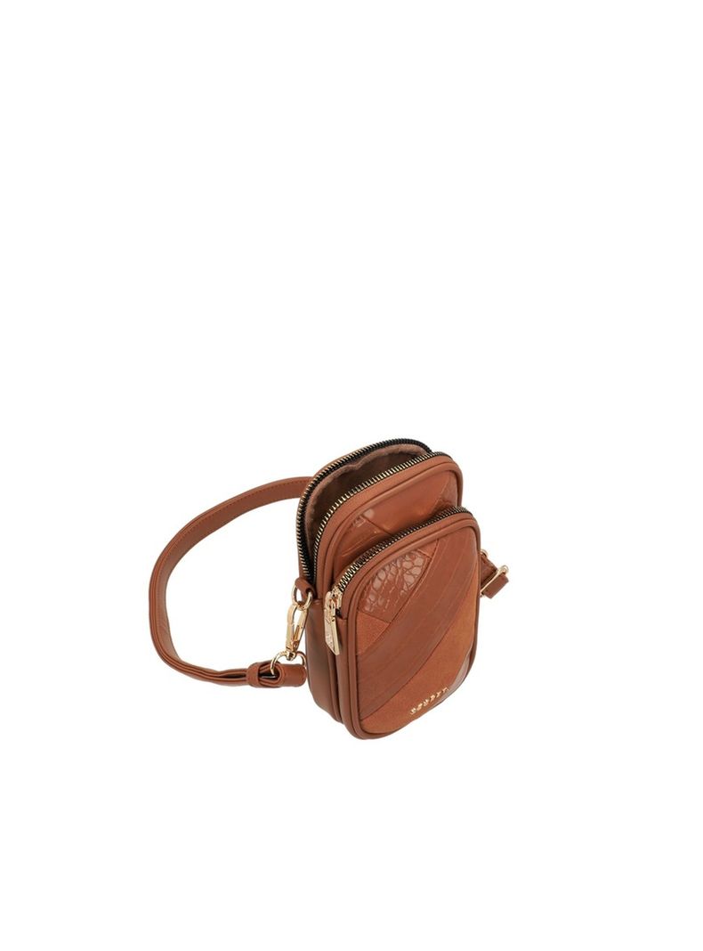 Portacelular Secret Ede FW25 L Café Medio-3