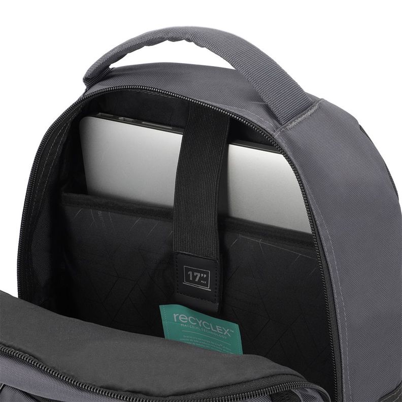 Mochila Notebook Saxoline Crossway Gris 17"-6