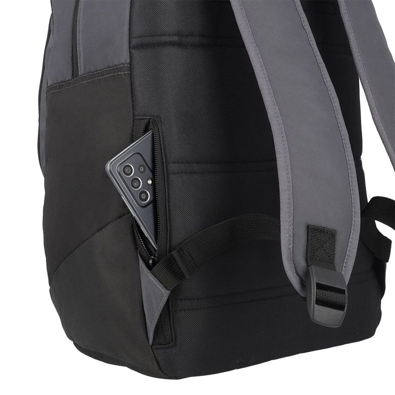 Mochila Notebook Saxoline Crossway Gris 17"-9