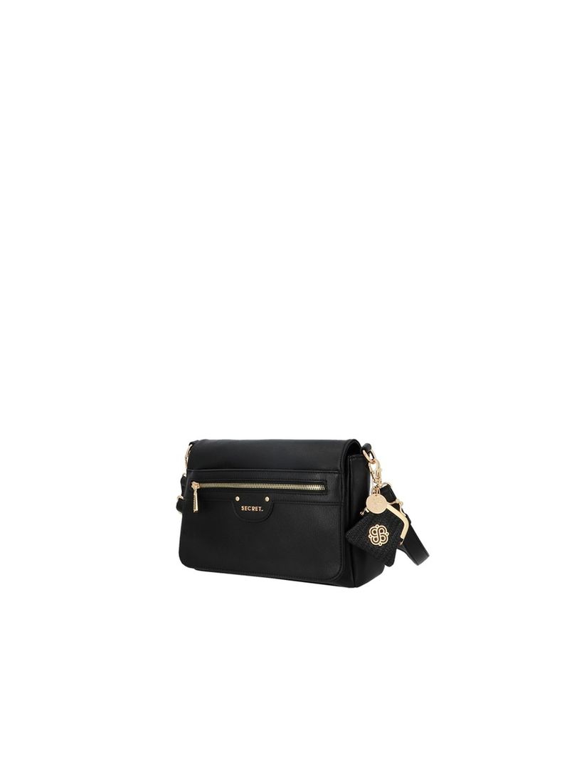 Bandolera Secret Lisse FW25 M Negro-2
