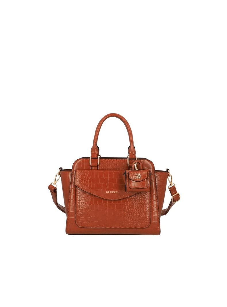 Cartera Tote Secret Bucarest FW25 M Café-0