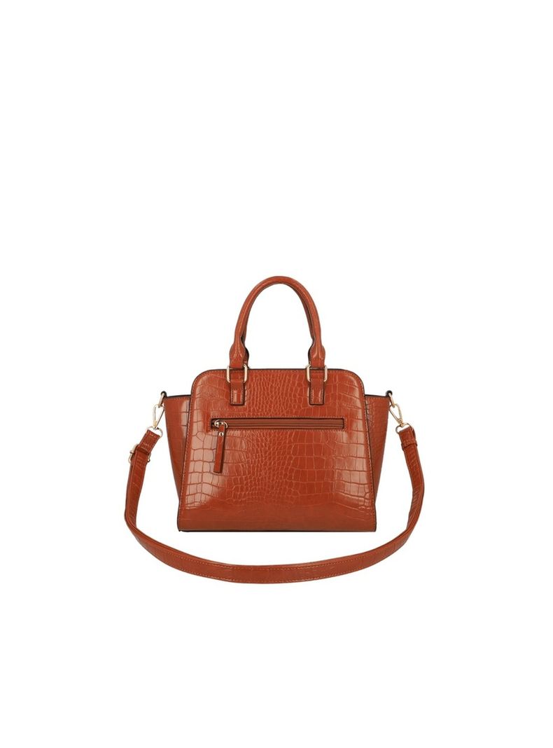 Cartera Tote Secret Bucarest FW25 M Café-2
