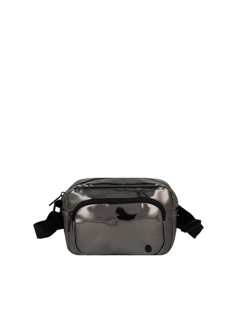 Cartera cruzada Xtrem Izzie 3XT Gris Metálico S-0
