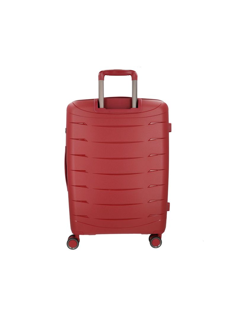 Maleta Mediana Saxoline Moonstone Rojo-2