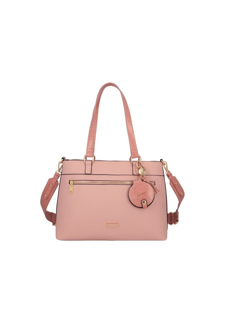 Cartera Tote Secret Albacete FW25 L Rosado-0