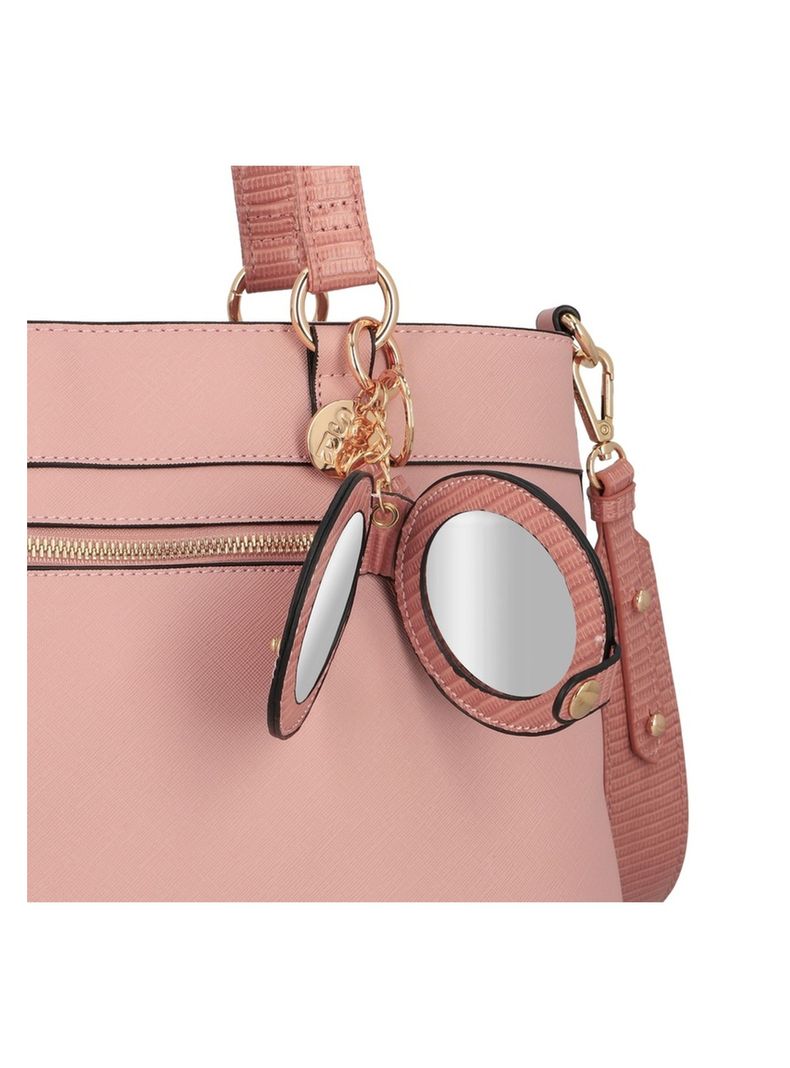 Cartera Tote Secret Albacete FW25 L Rosado-7