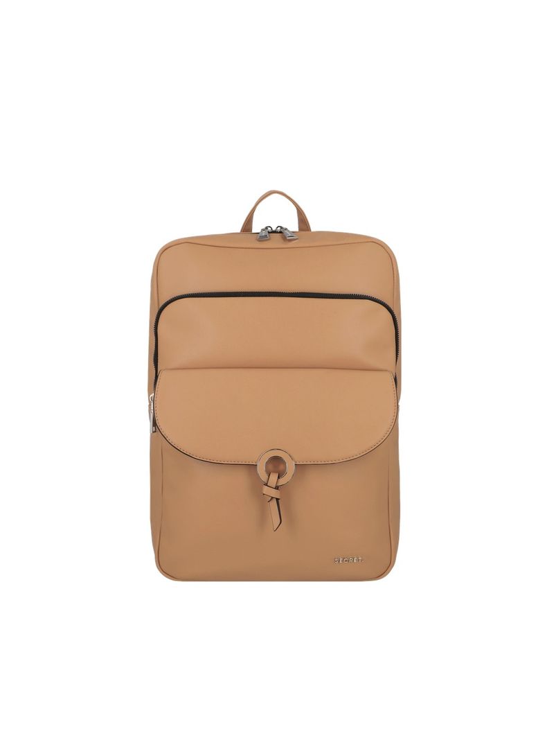 Mochila Notebook Secret Sevilla FW25 Tostado 15"-0