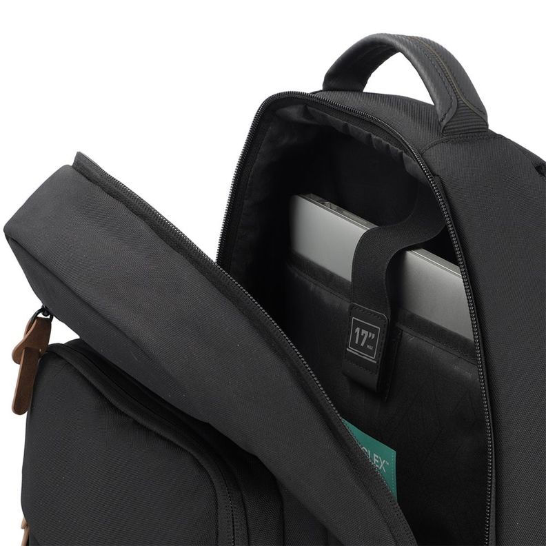 Mochila Notebook Saxoline City Negro 17"-6