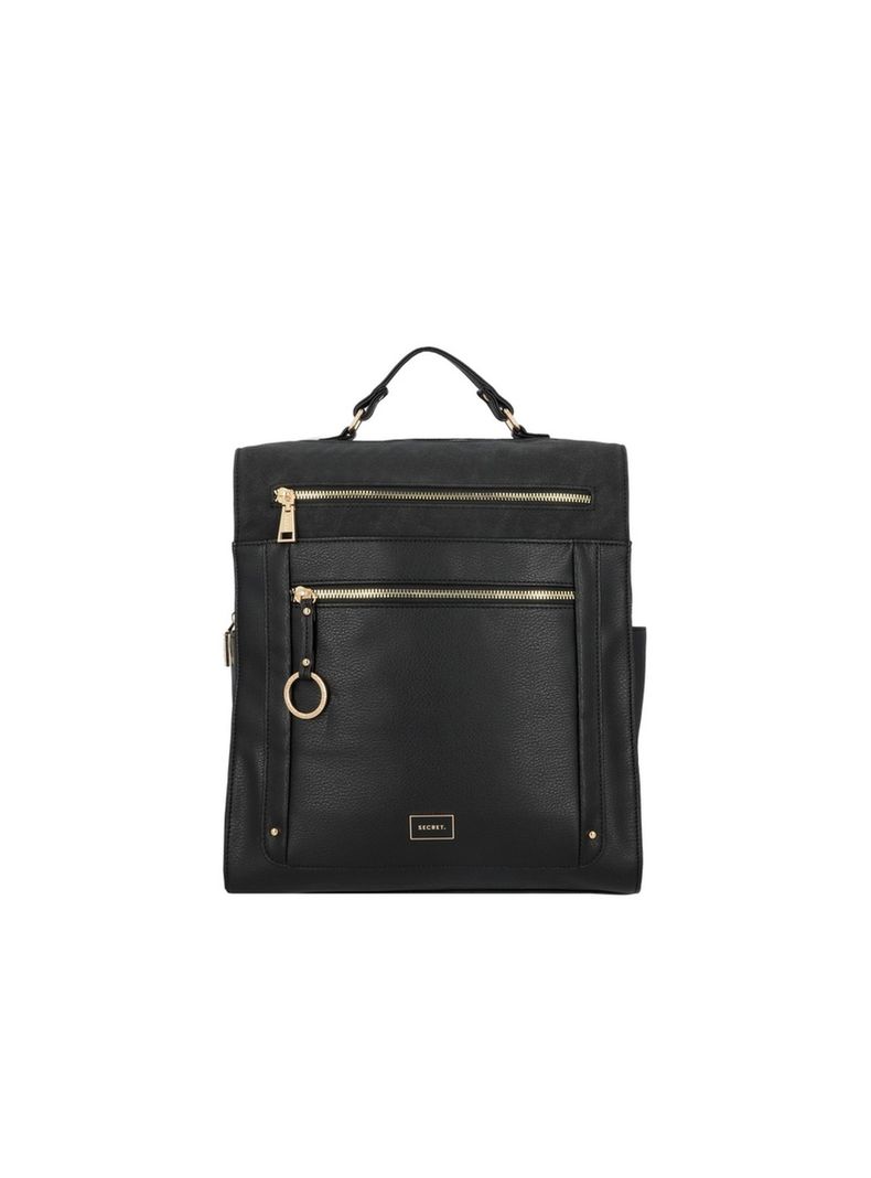 Mochila Secret Lourdes FW25 L Negro-0
