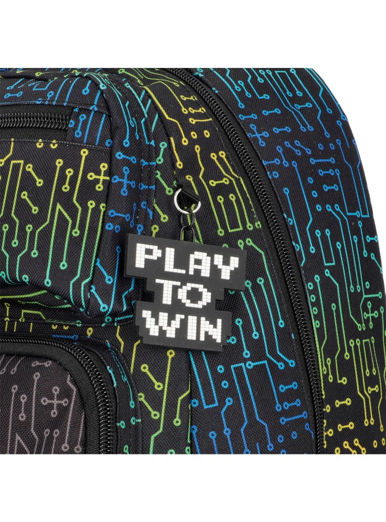 Pack Mochila con ruedas Xtrem Run 5XT Gamer Negro-6