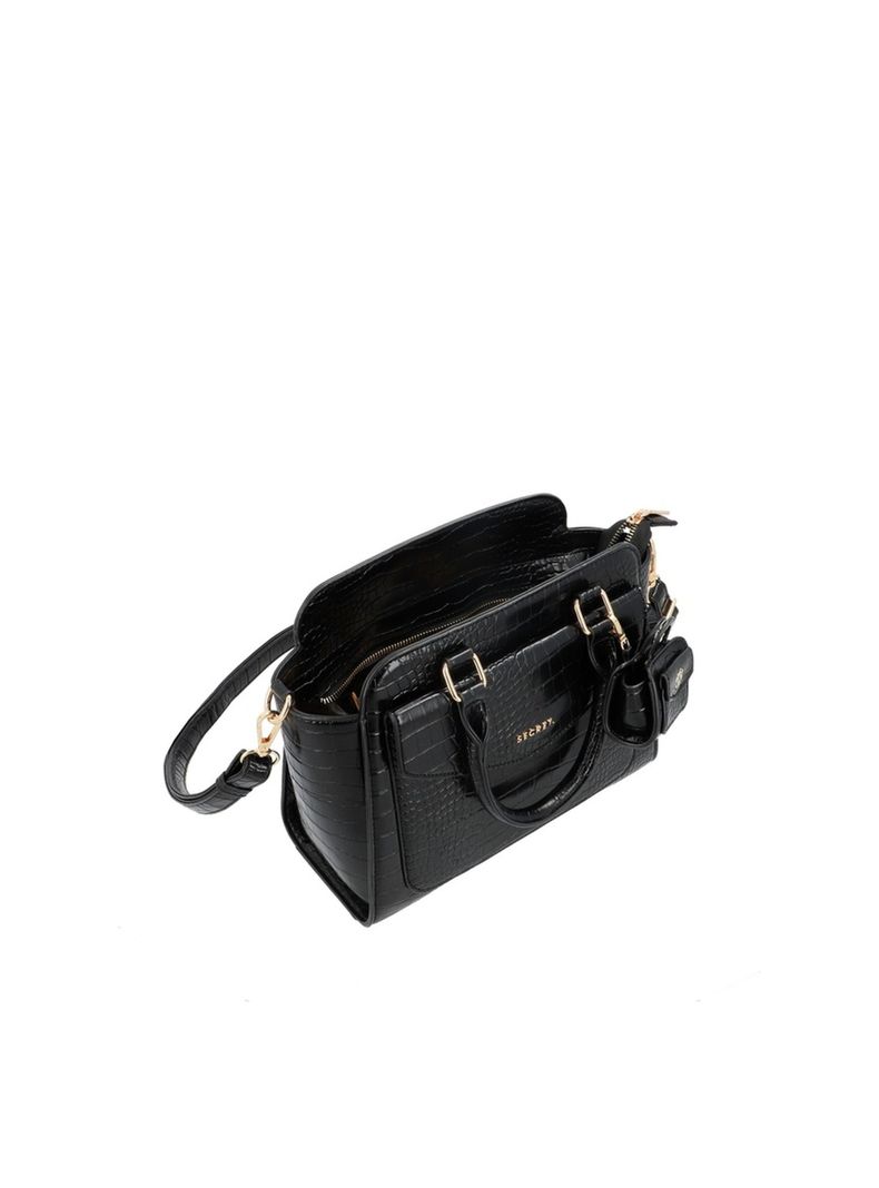 Cartera Tote Secret Bucarest FW25 M Negro-3