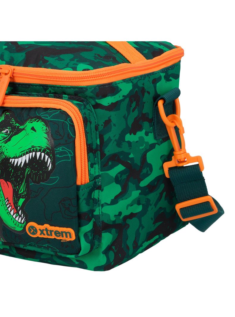 Lonchera Térmica Xtrem Oregon 5XT Dino Verde-4