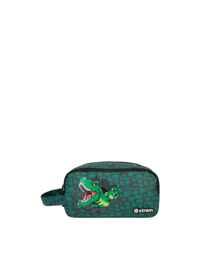 Estuche Xtrem University+ 5XT Dino Verde-0