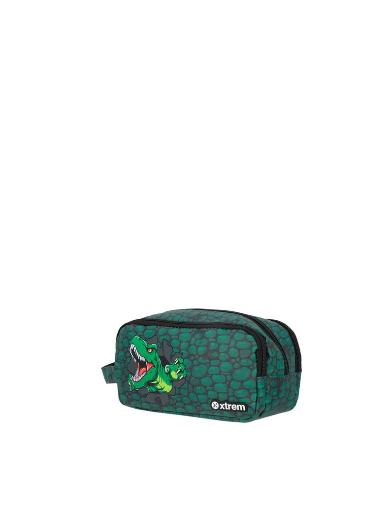 Estuche Xtrem University+ 5XT Dino Verde-1