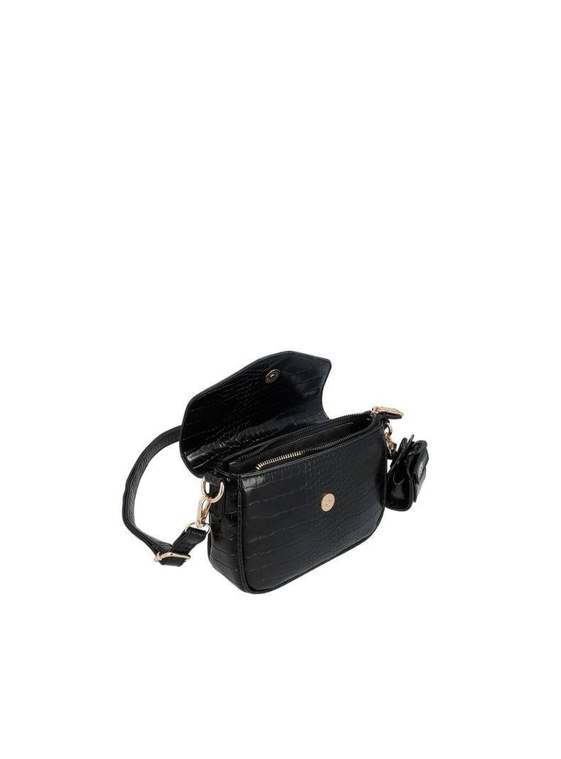 Bandolera Secret Bucarest FW25 S Negro-3