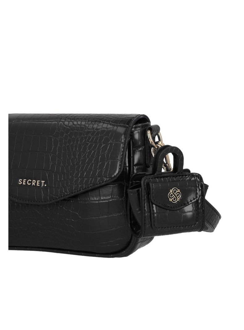 Bandolera Secret Bucarest FW25 S Negro-5