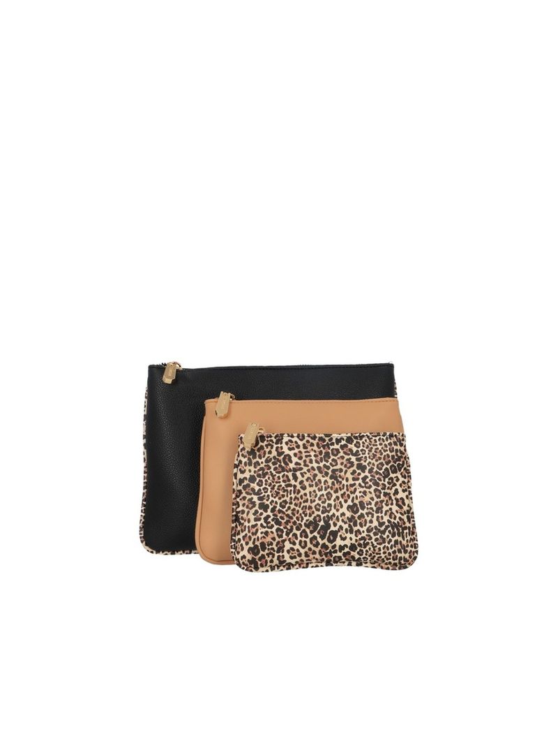 Set 3 Cosmetiqueros Secret Miami FW25 Leopardo-2