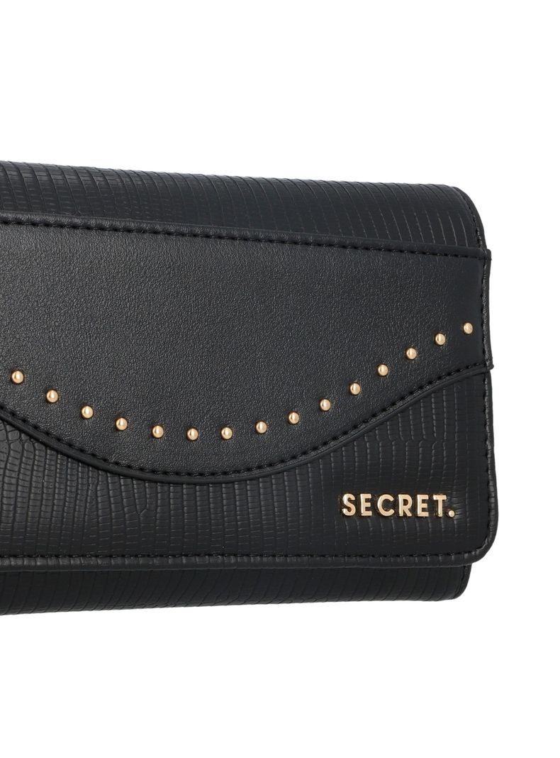 Billetera Secret Provenza FW25 L Negro-4