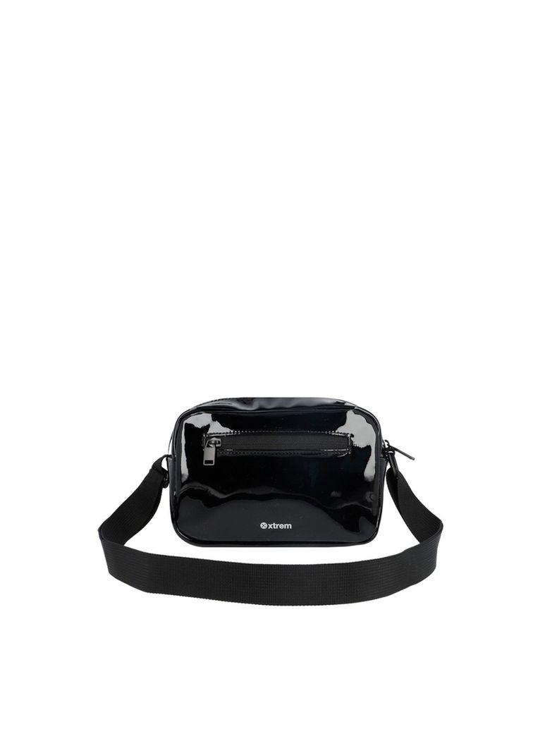 Cartera cruzada Xtrem Izzie 3XT Negro Brillante S-2