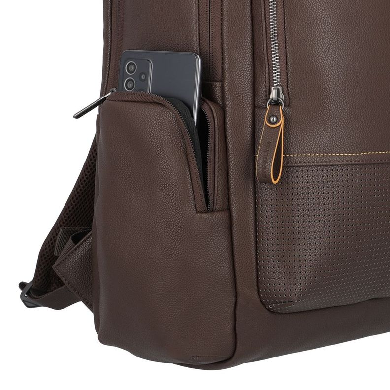 Mochila para notebook Uptown café 16"-7