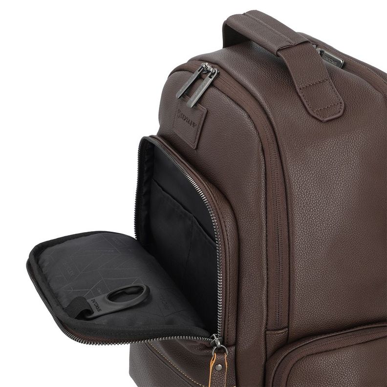Mochila para notebook Uptown café 16"-11