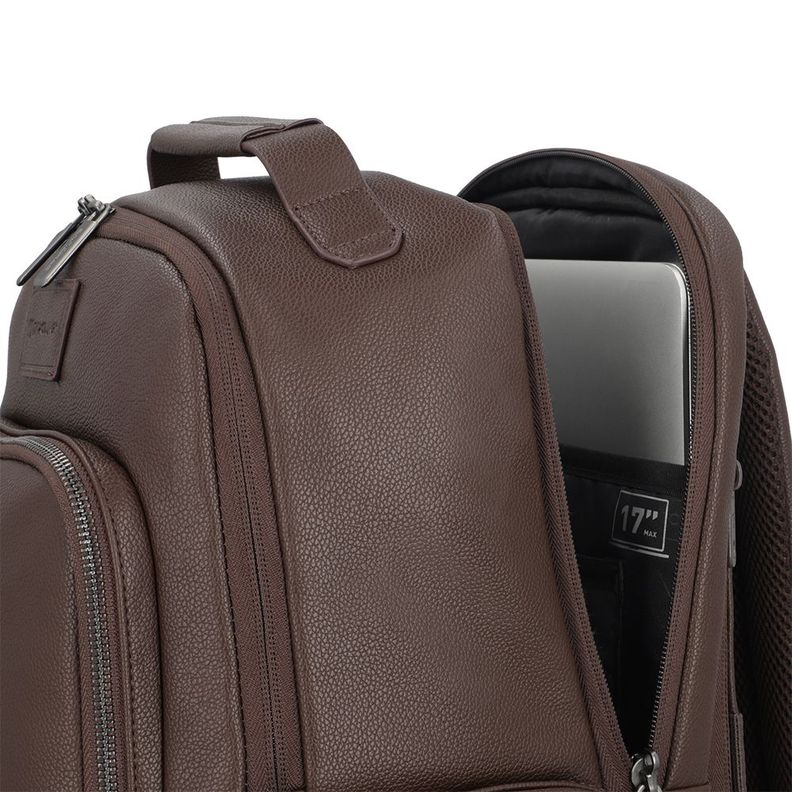 Mochila para notebook Uptown café 16"-6