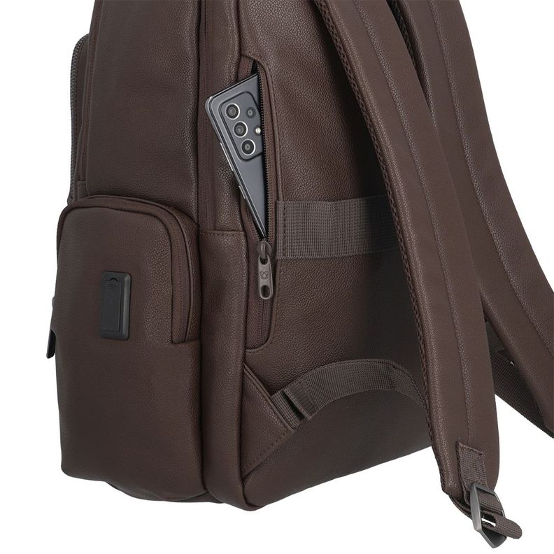 Mochila para notebook Uptown café 16"-9