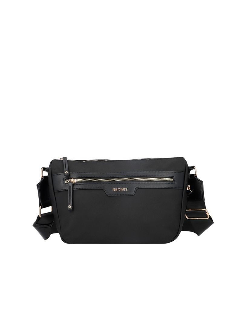 Bandolera Secret Tripoli FW25 Negro M-0