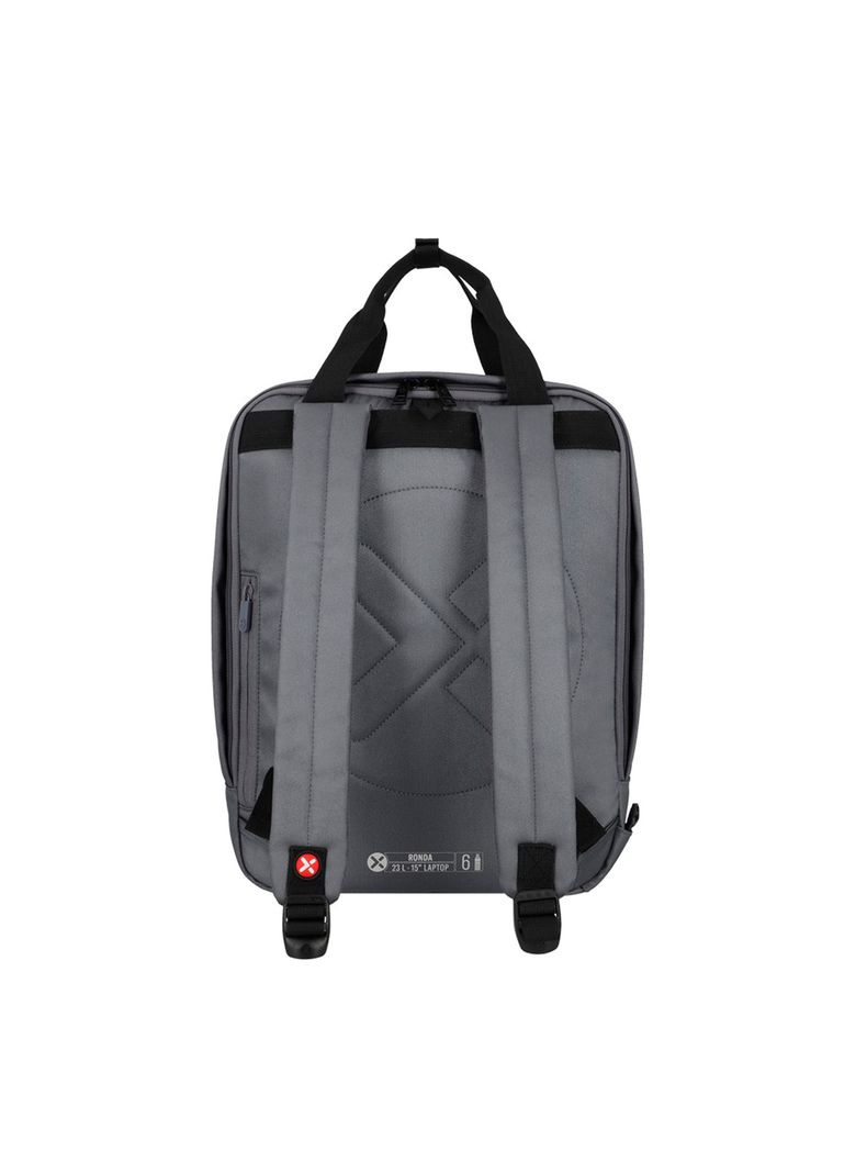 Mochila Notebook Xtrem Ronda 5XT Gris 15"-2