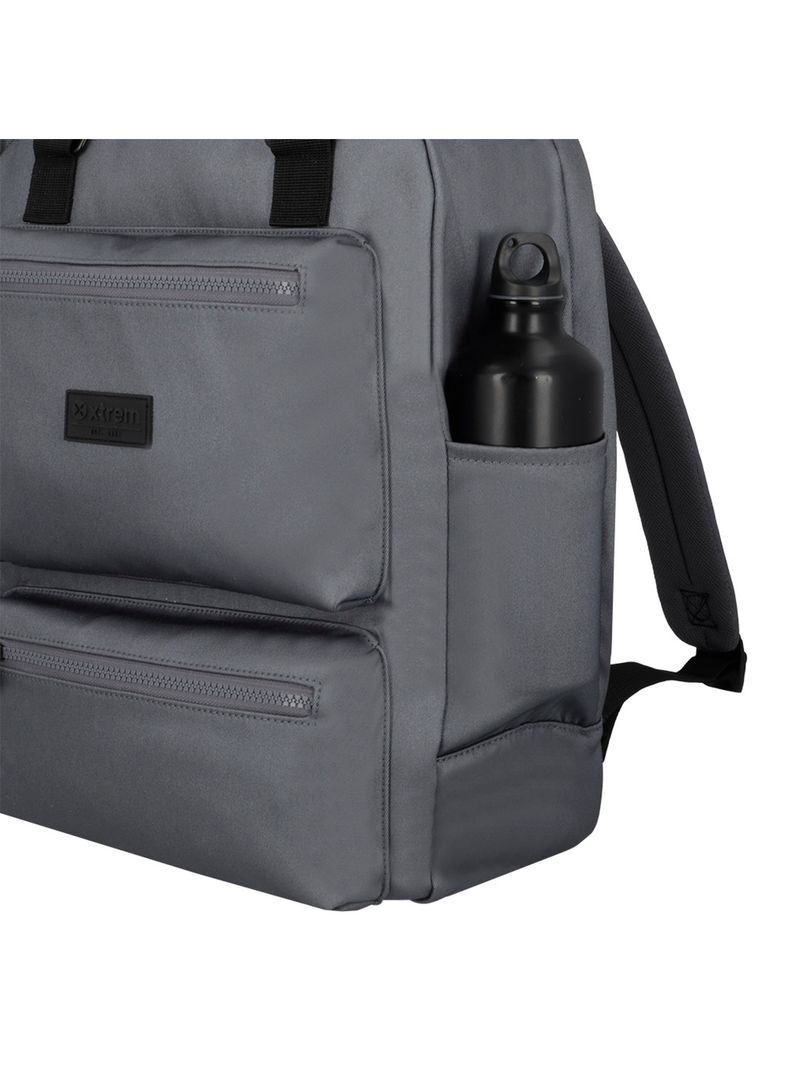 Mochila Notebook Xtrem Ronda 5XT Gris 15"-5