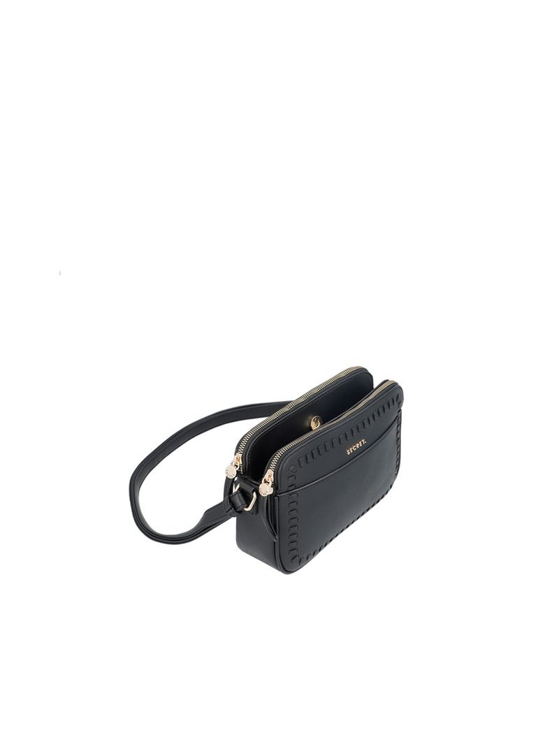 Bandolera Secret Monaco FW25 S Negro-4