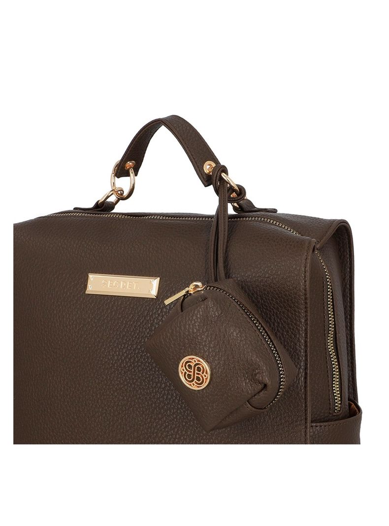 Mochila Secret Salamanca FW25 L Café-6