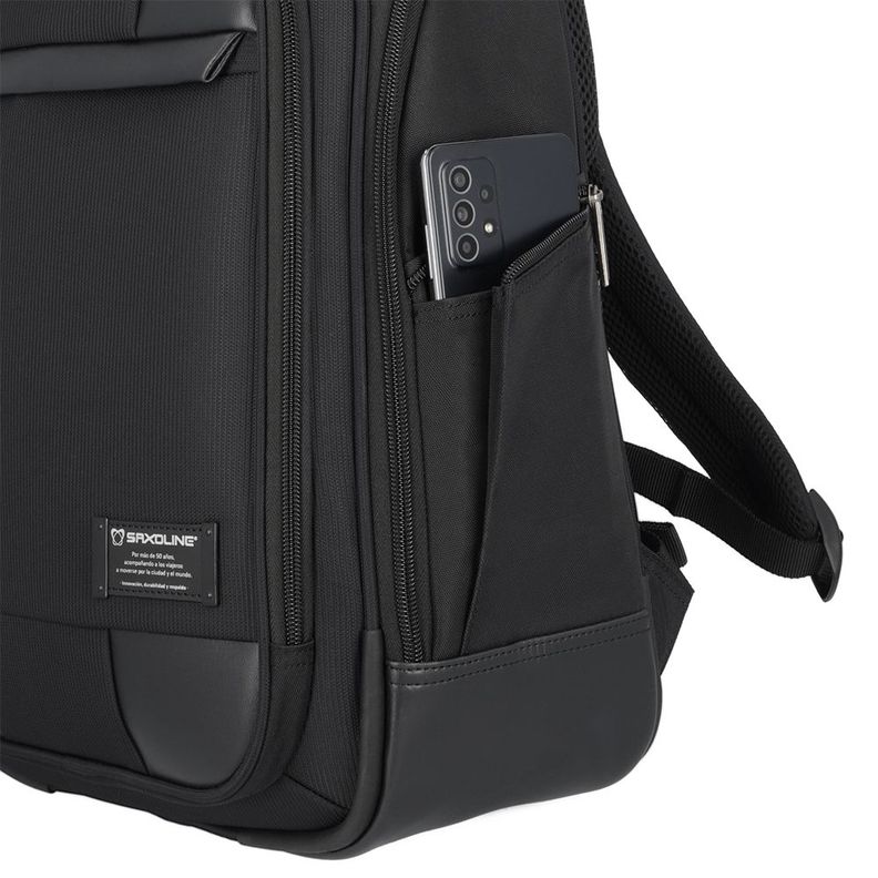 Mochila Notebook Saxoline Dax Negro 16"-7