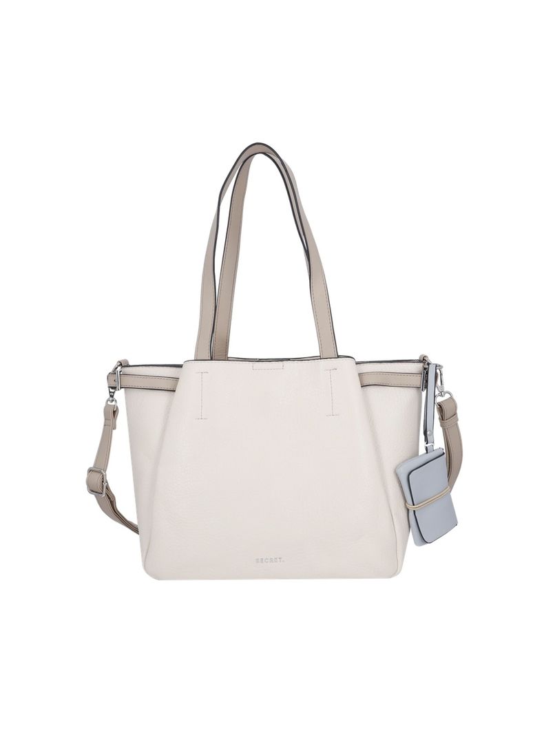 Cartera de hombro Secret Zamora ST6 L Beige