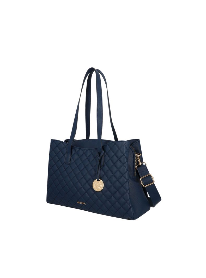 Cartera Tote Secret Murcia FW25 M Azul-1