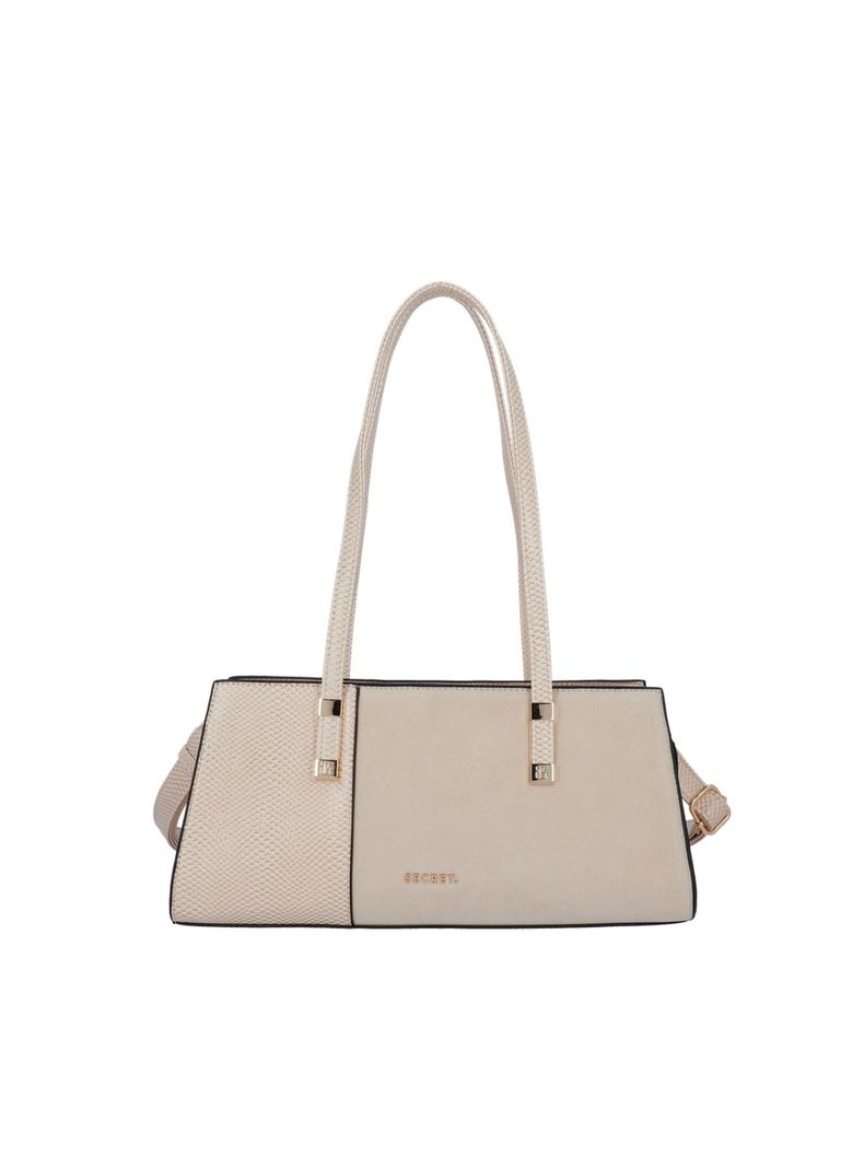 Cartera de Mano Secret Zagreb SC7 Grande Beige L