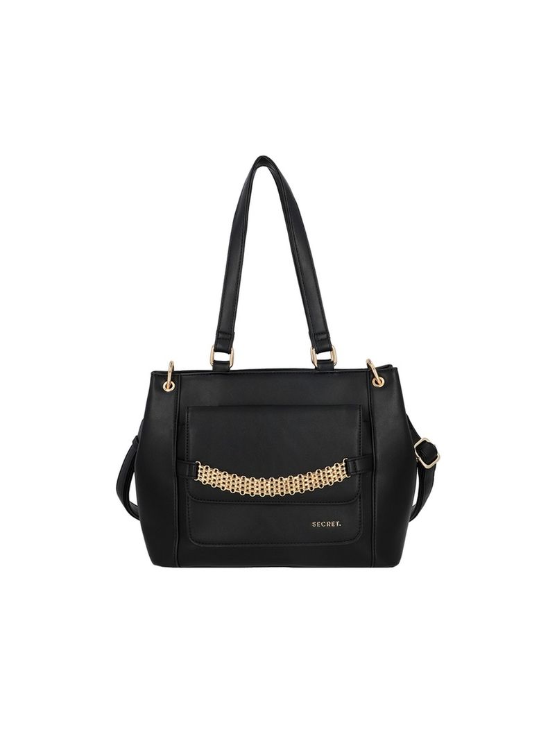 Cartera Tote Secret Bilbao FW25 M Negro-0