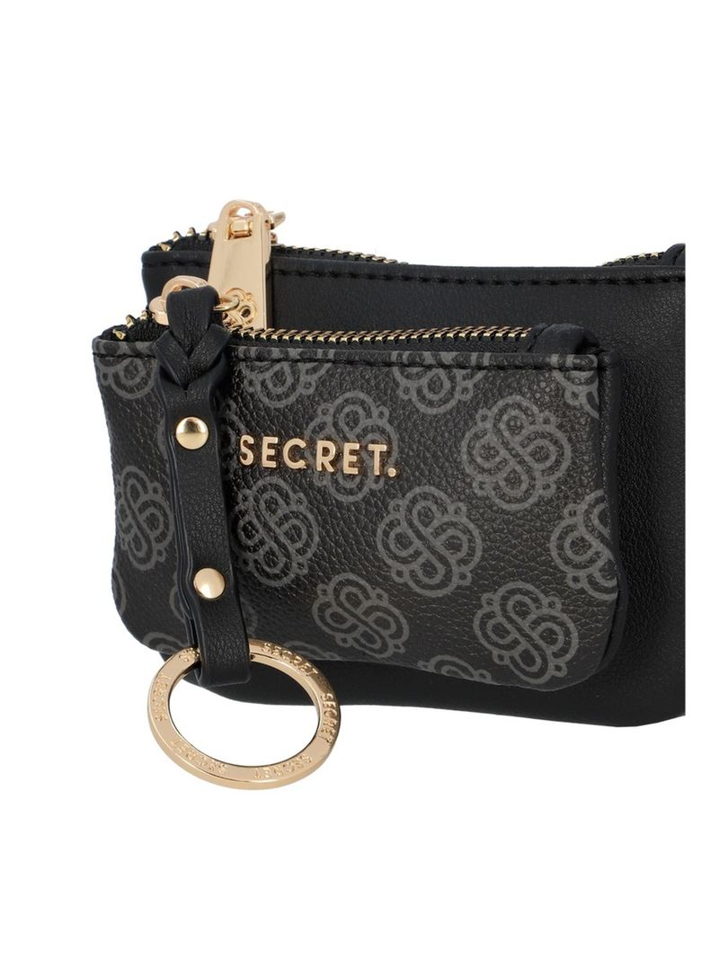 Monedero Secret Avignon FW25 M Negro-4
