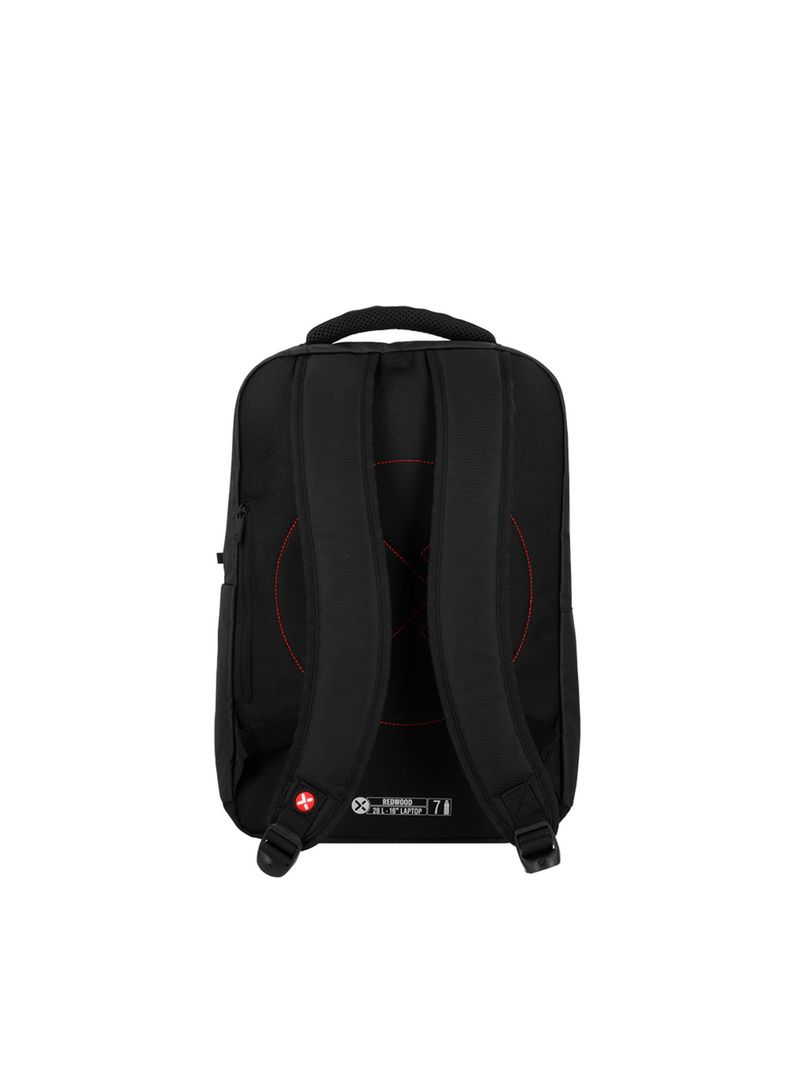 Mochila Notebook Xtrem Redwood 5XT Negro/Rojo 16"-2