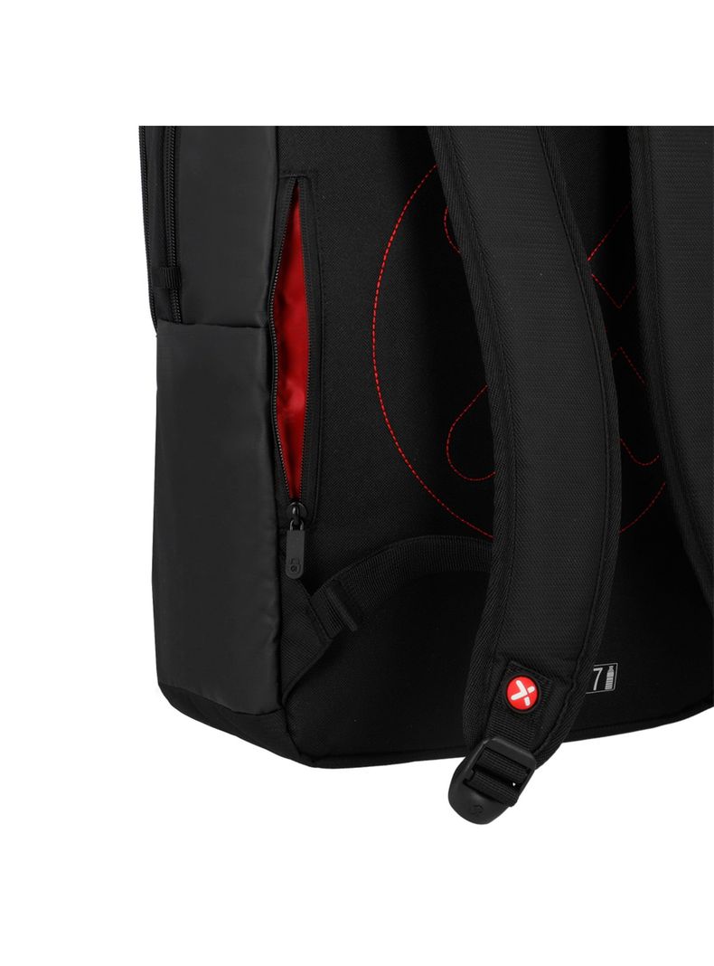 Mochila Notebook Xtrem Redwood 5XT Negro/Rojo 16"-6