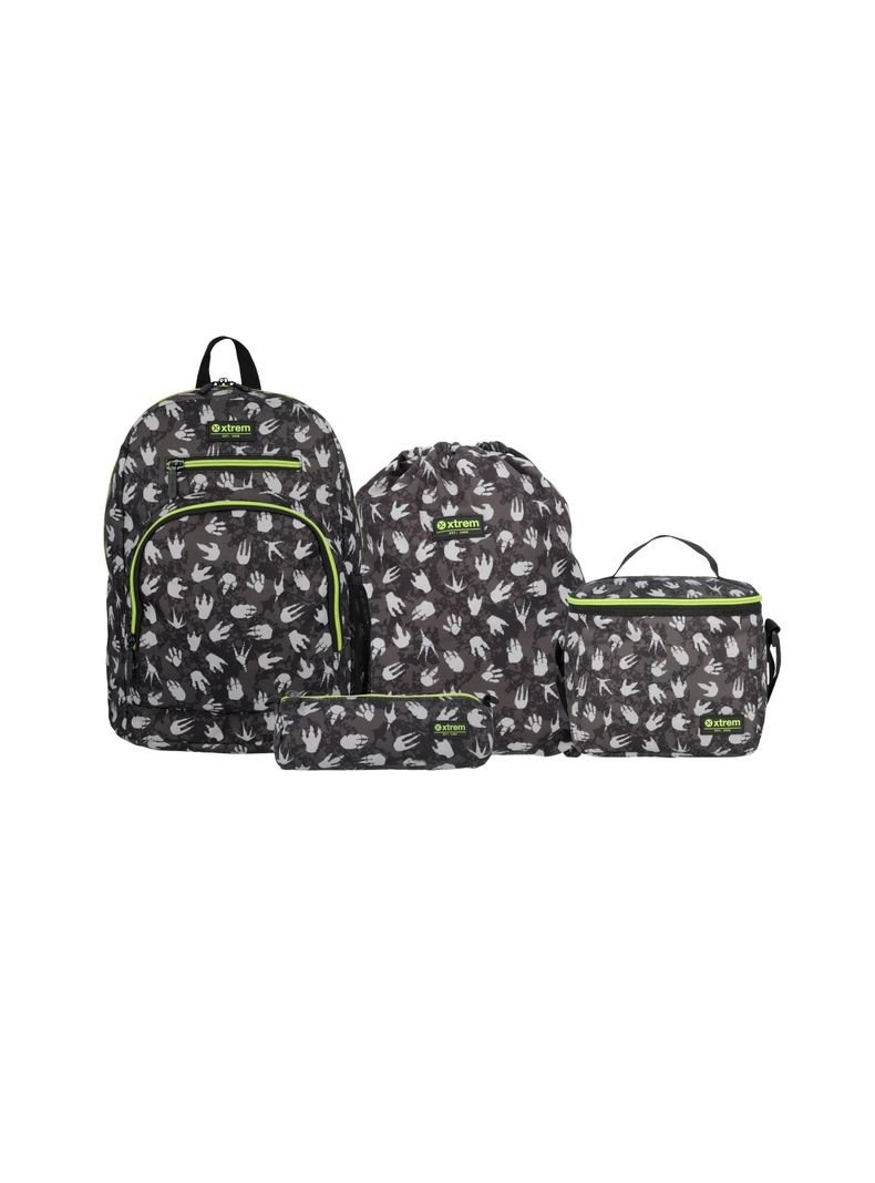 Multipack Mochila Niño Xtrem Gris-0