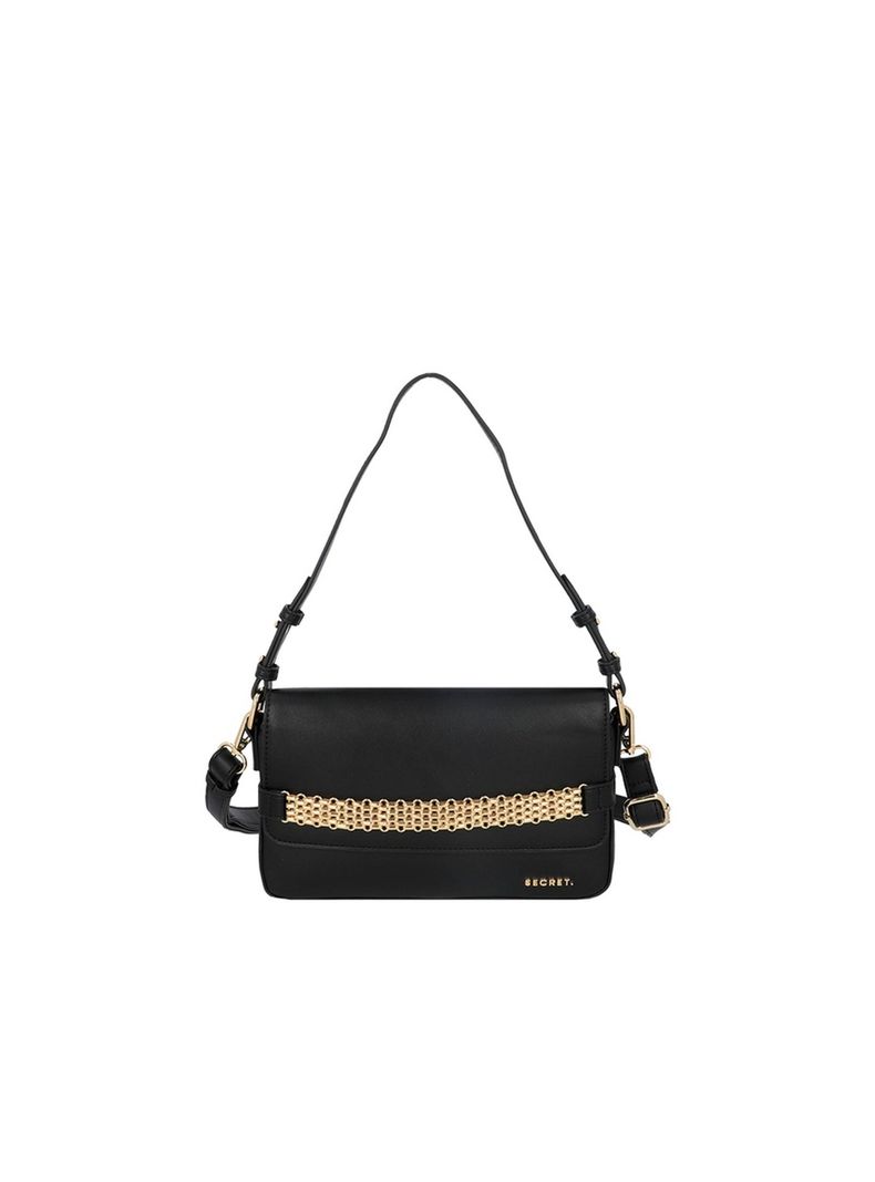 Bandolera Secret Bilbao FW25 S Negro-0