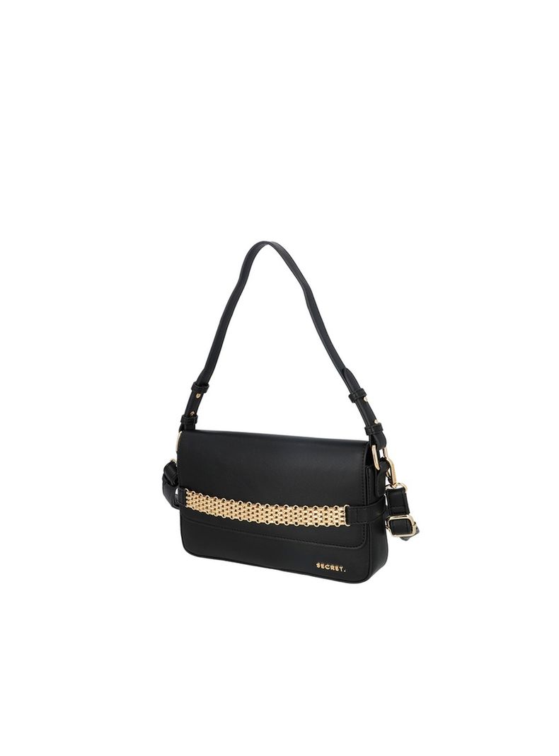 Bandolera Secret Bilbao FW25 S Negro-1