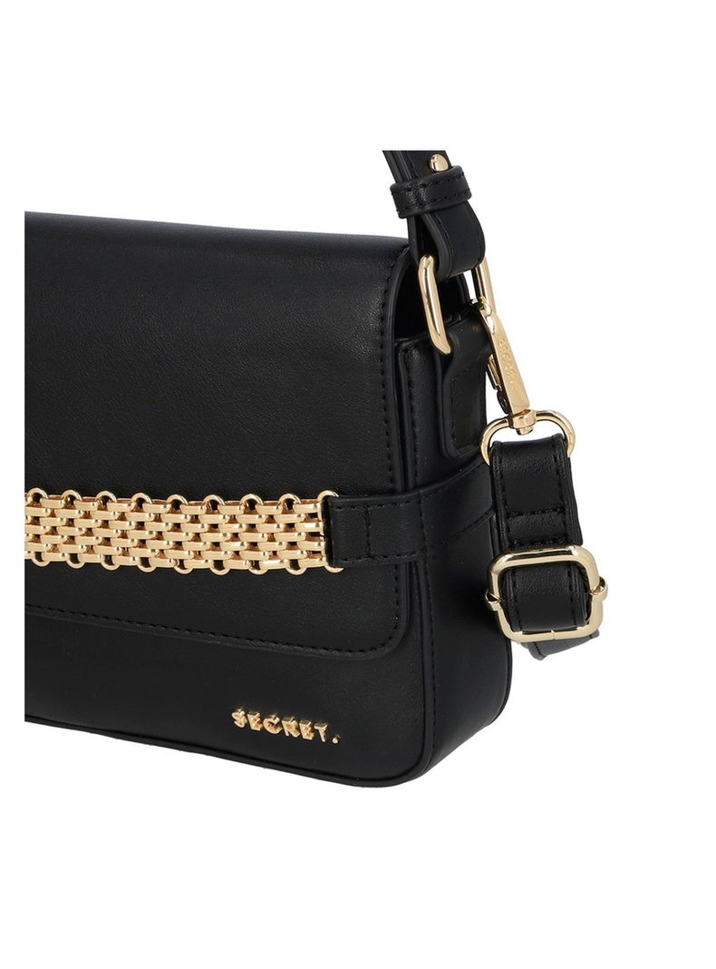 Bandolera Secret Bilbao FW25 S Negro-4
