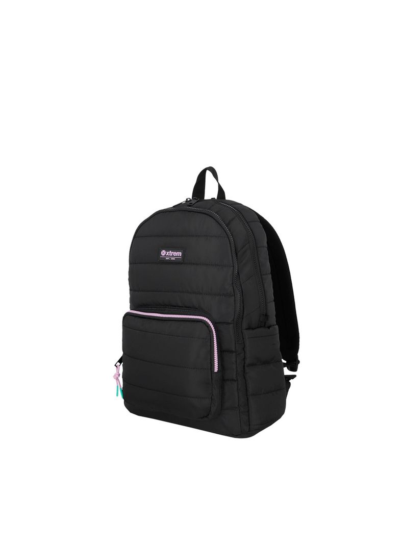 Mochila Notebook Xtrem Hamilton 5XT Negro/Lila 14"-1